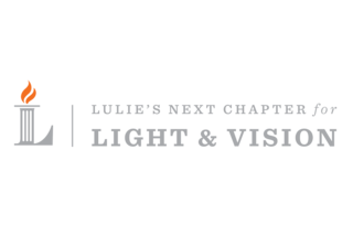 Lulie's Next Chapter for Light and Vision Logo