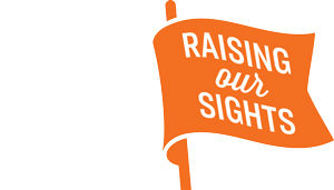 Raising Our Sights Flag Logo