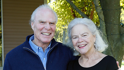 Co-Founders Gordon and Lulie Gund